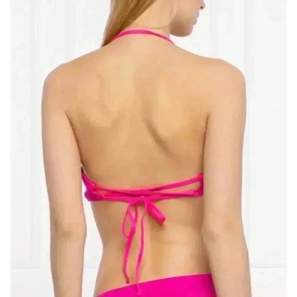 Polo Ralph Lauren Bikini Top Size XS Fuchsia Pink Adjustable - Picture 2 of 7